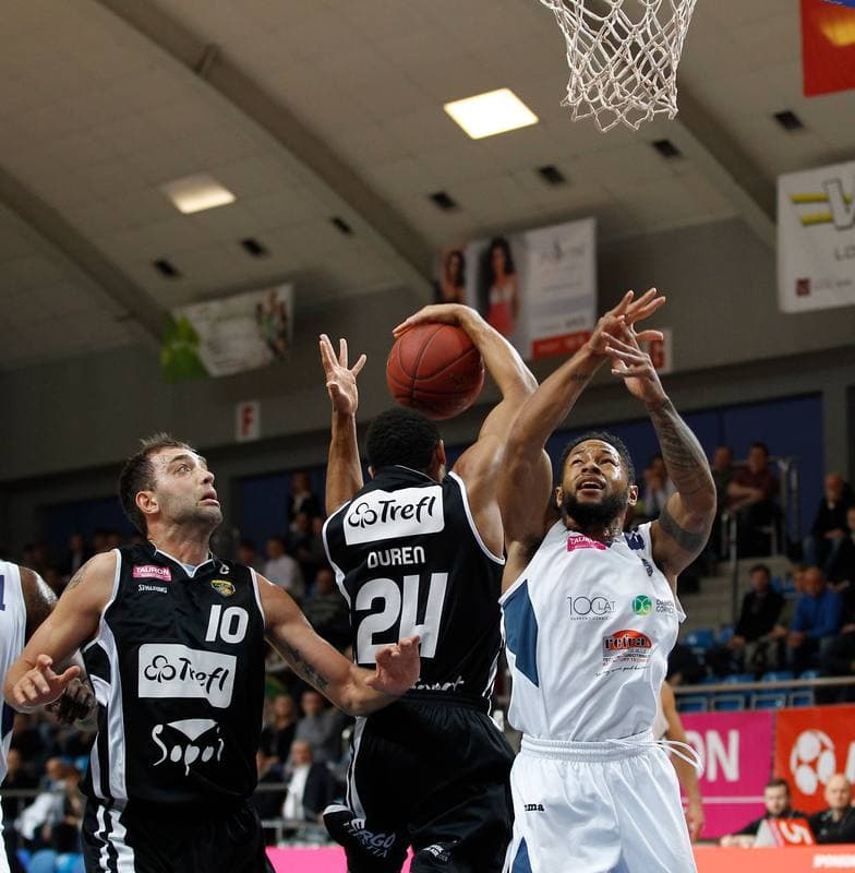 Basketball. Tauron Basket Liga. MKS Dabrowa Gornicza - Trefl Sopot. 25.11.2015