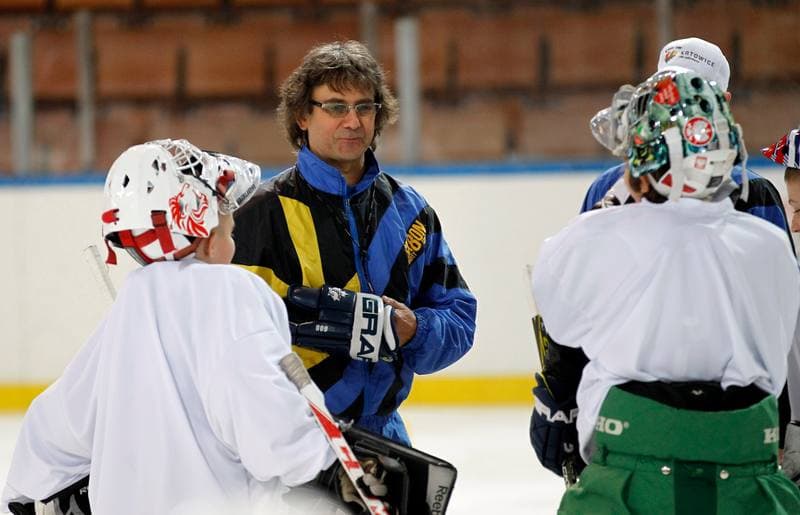 Ice Hockey. Jaroslaw Byrski Camp. Training. 27.11.2015
