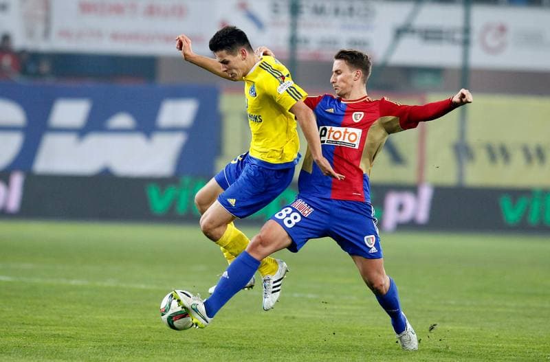 Football. PKO BP Ekstraklasa. Piast Gliwice - Ruch Chorzow. 27.11.2015