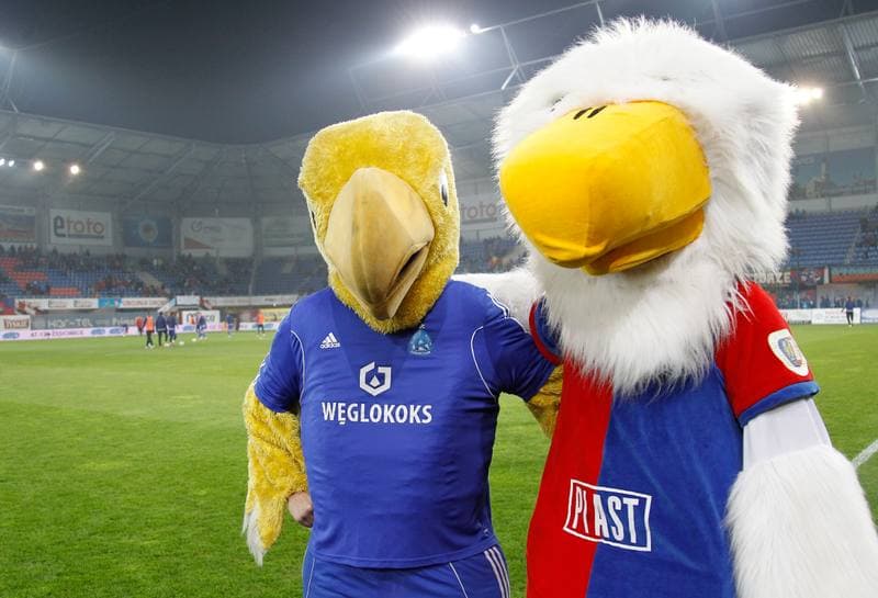 Football. PKO BP Ekstraklasa. Piast Gliwice - Ruch Chorzow. 27.11.2015