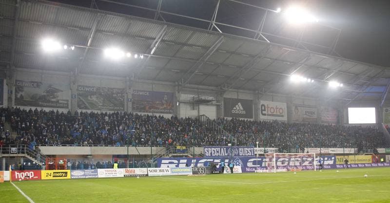Football. PKO BP Ekstraklasa. Piast Gliwice - Ruch Chorzow. 27.11.2015