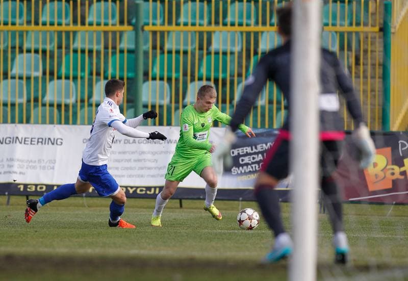 Football. I Liga. Rozwoj Katowice - Wigry Suwalki. 28.11.2015