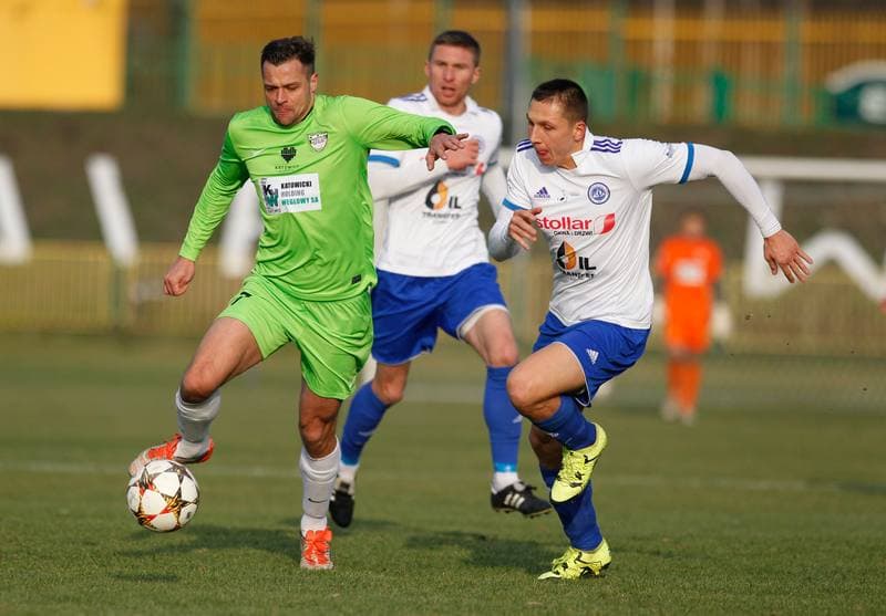 Football. I Liga. Rozwoj Katowice - Wigry Suwalki. 28.11.2015