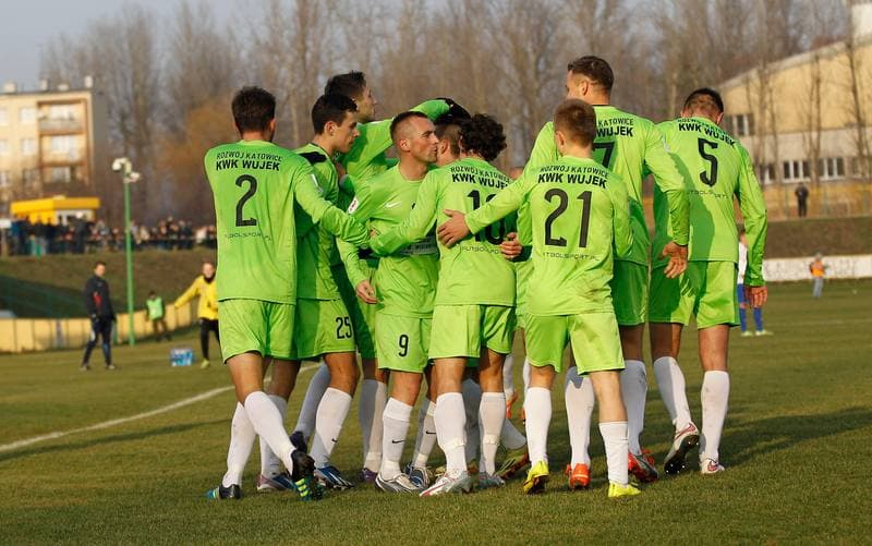 Football. I Liga. Rozwoj Katowice - Wigry Suwalki. 28.11.2015