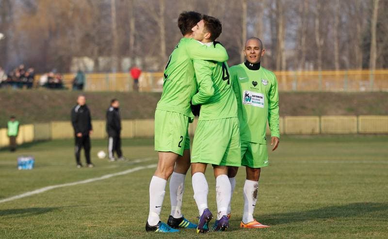 Football. I Liga. Rozwoj Katowice - Wigry Suwalki. 28.11.2015