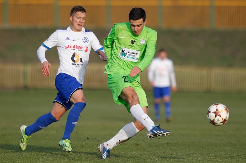Football. I Liga. Rozwoj Katowice - Wigry Suwalki. 28.11.2015