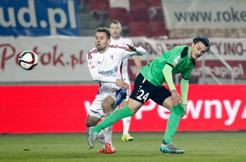 Football. PKO BP Ekstraklasa. Gornik Zabrze - Gornik Leczna. 28.11.2015