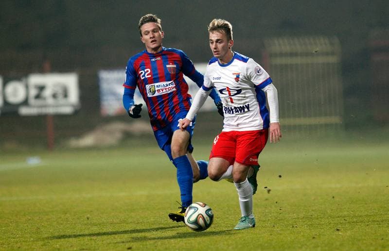 Football. II Liga. Polonia Bytom - Wisla Pulawy. 28.11.2015