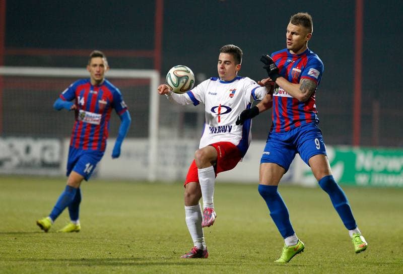 Football. II Liga. Polonia Bytom - Wisla Pulawy. 28.11.2015