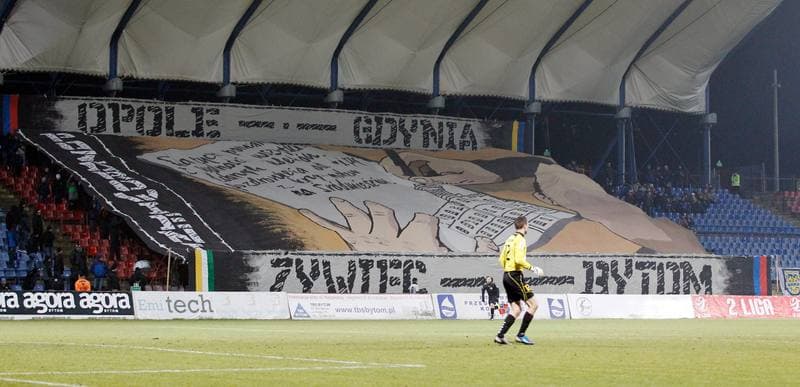 Football. II Liga. Polonia Bytom - Wisla Pulawy. 28.11.2015