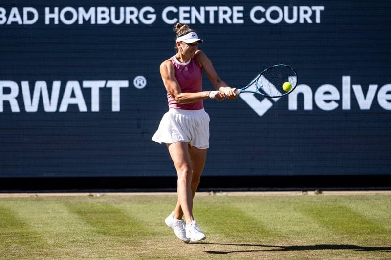 Tennis. Bad Homburg Open. Solana Sierra - Qinwen Zheng. 22.06.2026