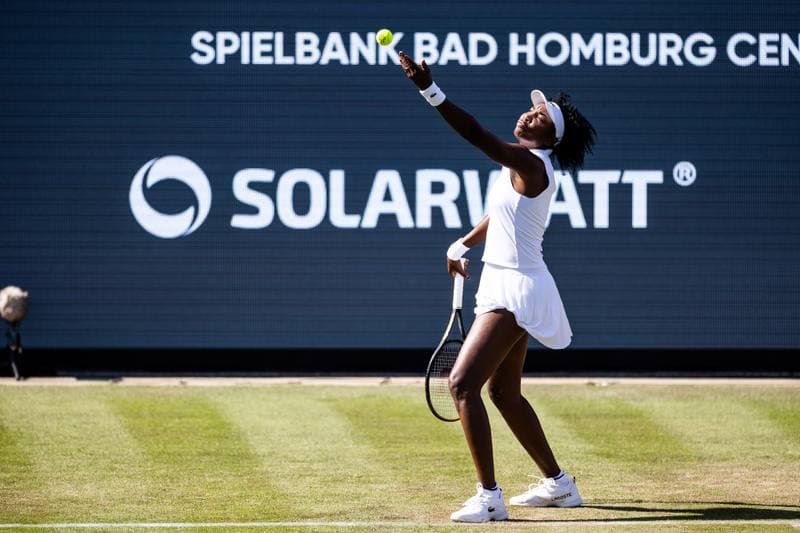 Tennis. Bad Homburg Open. Solana Sierra - Qinwen Zheng. 22.06.2026