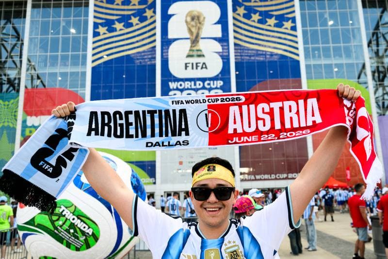 Football. FIFA World Cup 2026. Argentina - Austria. 22.06.2026