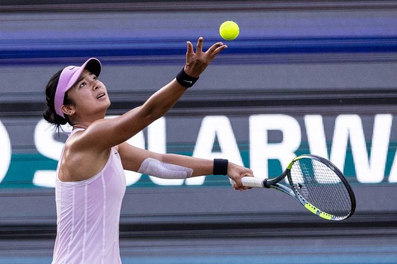 Tennis. Bad Homburg Open. Solana Sierra - Qinwen Zheng. 22.06.2026