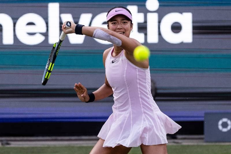 Tennis. Bad Homburg Open. Solana Sierra - Qinwen Zheng. 22.06.2026