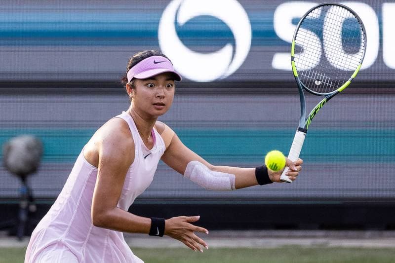Tennis. Bad Homburg Open. Solana Sierra - Qinwen Zheng. 22.06.2026