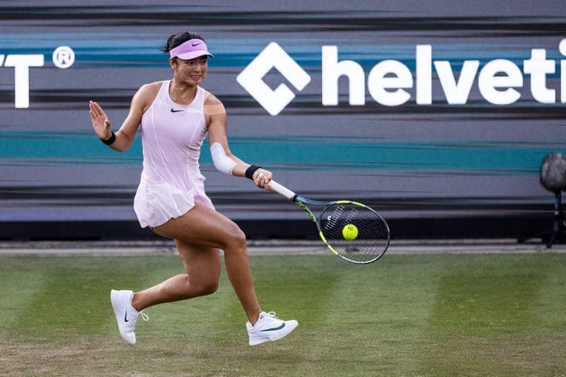 Tennis. Bad Homburg Open. Solana Sierra - Qinwen Zheng. 22.06.2026