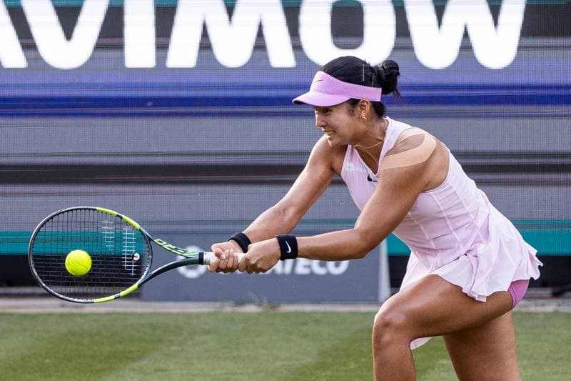 Tennis. Bad Homburg Open. Solana Sierra - Qinwen Zheng. 22.06.2026