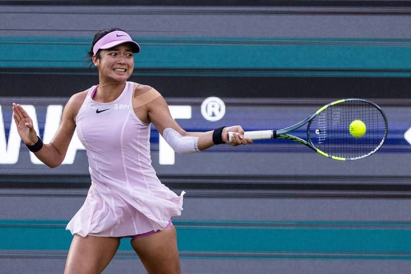 Tennis. Bad Homburg Open. Solana Sierra - Qinwen Zheng. 22.06.2026