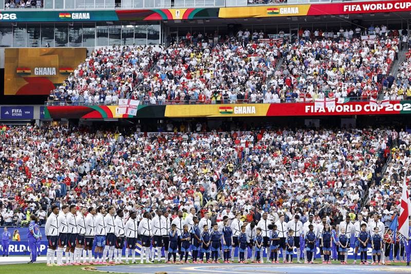 Football. FIFA World Cup 2026. England - Ghana. 23.06.2026