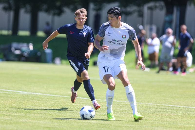 Football. Friendly Match. Gornik Zabrze - Puszcza Niepolomice. 24.06.2026