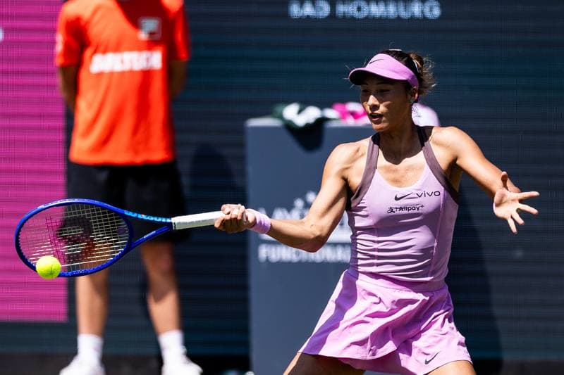 Tennis. Bad Homburg Open. Ekaterina Alexandrova - Mirra Andreeva. 24.06.2026