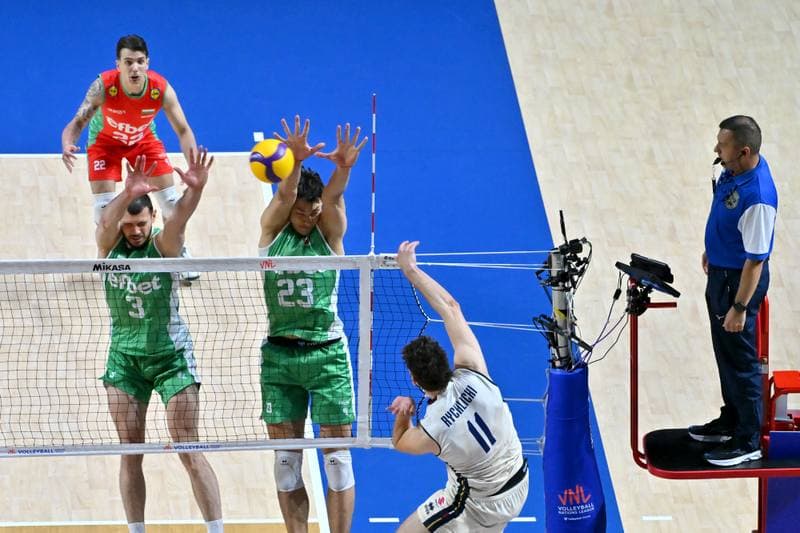 Volleyball. FIVB Men's Volleyball Nations League. Bulgaria - Italy. 24.06.2026