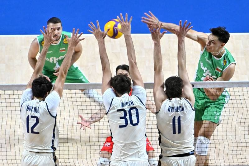 Volleyball. FIVB Men's Volleyball Nations League. Bulgaria - Italy. 24.06.2026