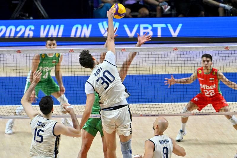 Volleyball. FIVB Men's Volleyball Nations League. Bulgaria - Italy. 24.06.2026