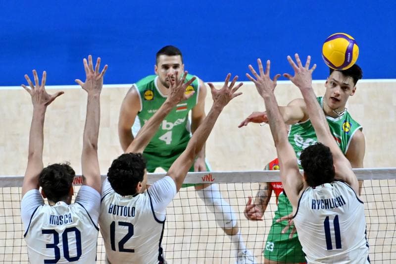 Volleyball. FIVB Men's Volleyball Nations League. Bulgaria - Italy. 24.06.2026