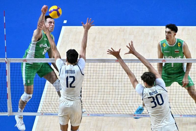 Volleyball. FIVB Men's Volleyball Nations League. Bulgaria - Italy. 24.06.2026