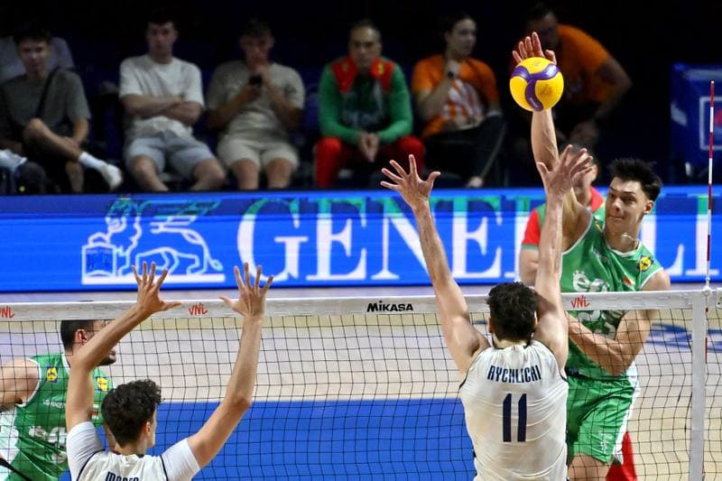 Volleyball. FIVB Men's Volleyball Nations League. Bulgaria - Italy. 24.06.2026