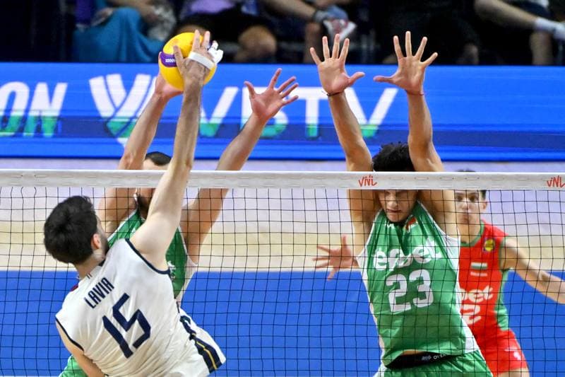 Volleyball. FIVB Men's Volleyball Nations League. Bulgaria - Italy. 24.06.2026