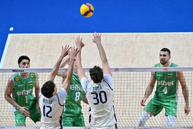 Volleyball. FIVB Men's Volleyball Nations League. Bulgaria - Italy. 24.06.2026
