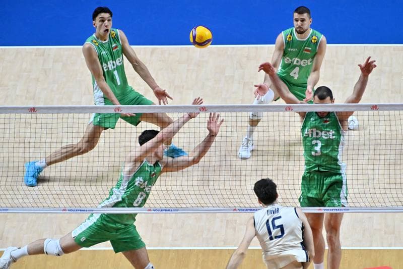 Volleyball. FIVB Men's Volleyball Nations League. Bulgaria - Italy. 24.06.2026