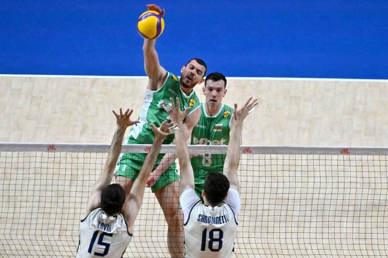 Volleyball. FIVB Men's Volleyball Nations League. Bulgaria - Italy. 24.06.2026