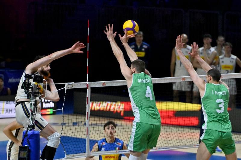 Volleyball. FIVB Men's Volleyball Nations League. Bulgaria - Italy. 24.06.2026