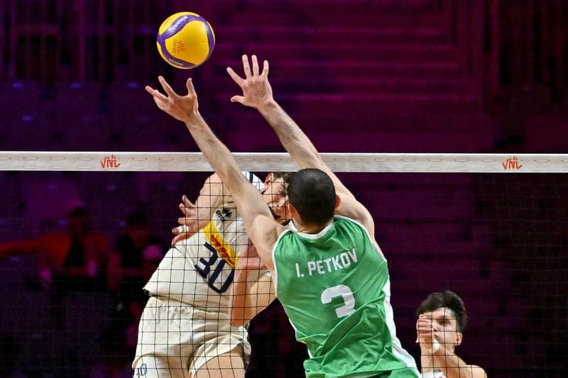 Volleyball. FIVB Men's Volleyball Nations League. Bulgaria - Italy. 24.06.2026