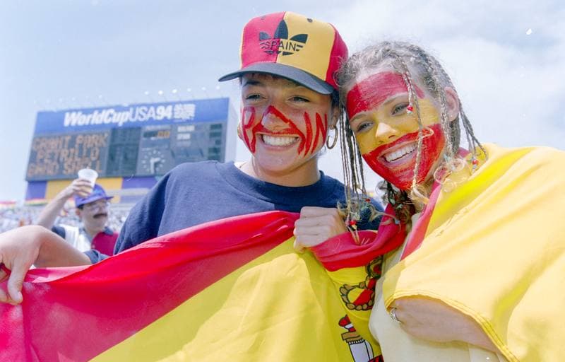 Football. FIFA World Cup 2026. Bolivia - Spain. 27.06.1994