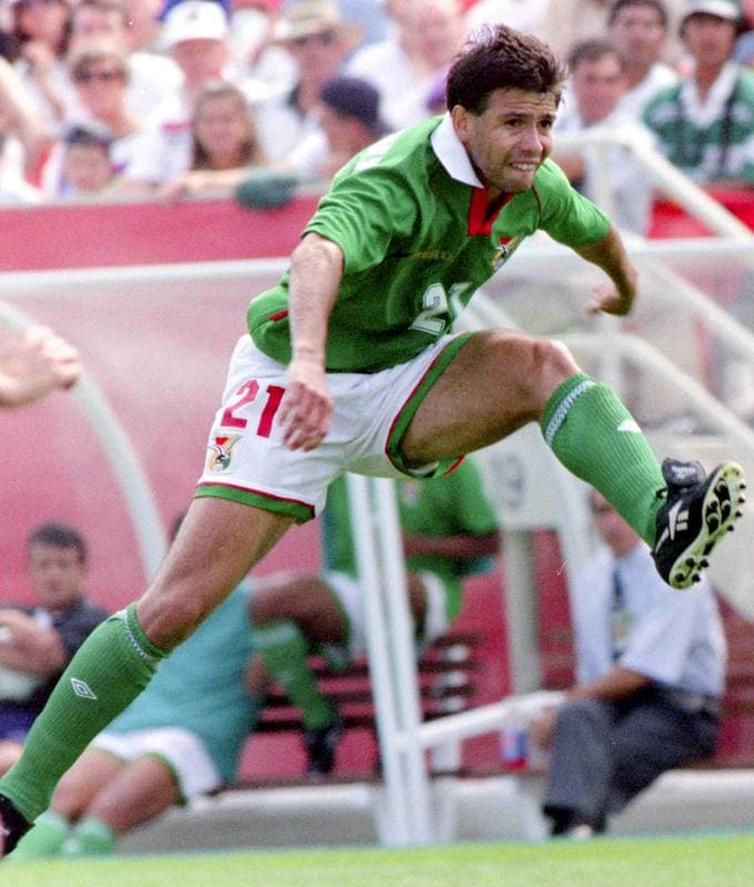 Football. FIFA World Cup 2026. Bolivia - Spain. 27.06.1994