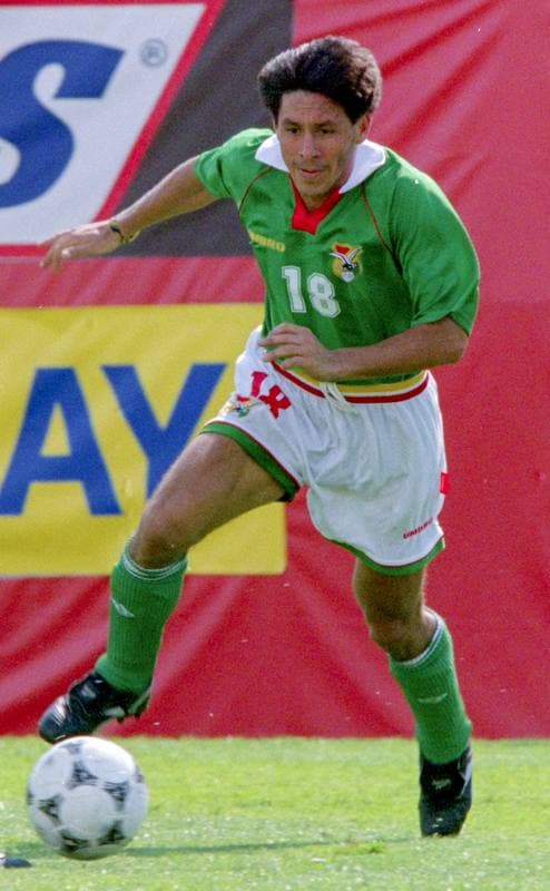 Football. FIFA World Cup 2026. Bolivia - Spain. 27.06.1994
