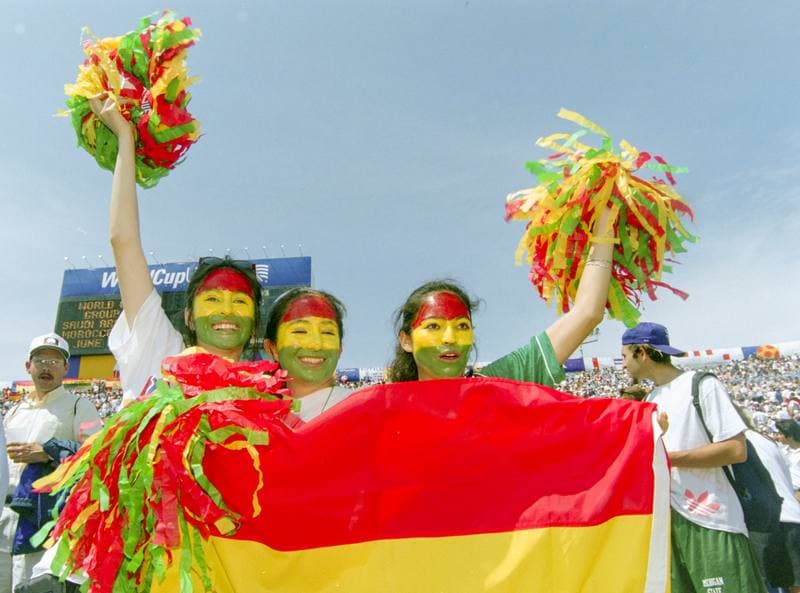 Football. FIFA World Cup 2026. Bolivia - Spain. 27.06.1994
