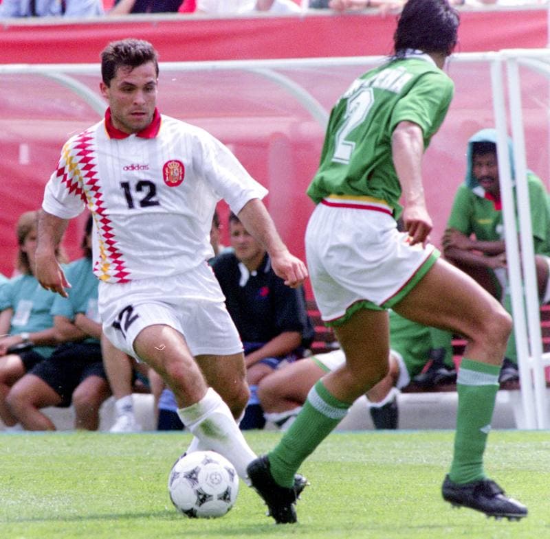 Football. FIFA World Cup 2026. Bolivia - Spain. 27.06.1994