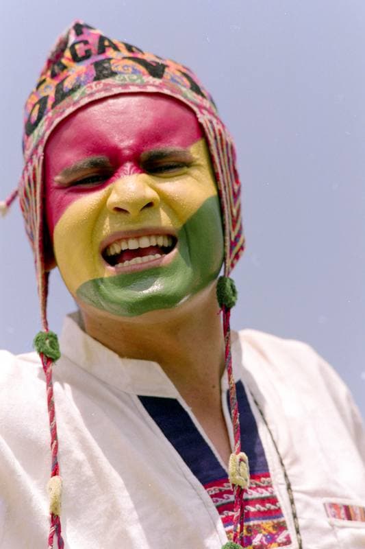 Football. FIFA World Cup 2026. Bolivia - Spain. 27.06.1994