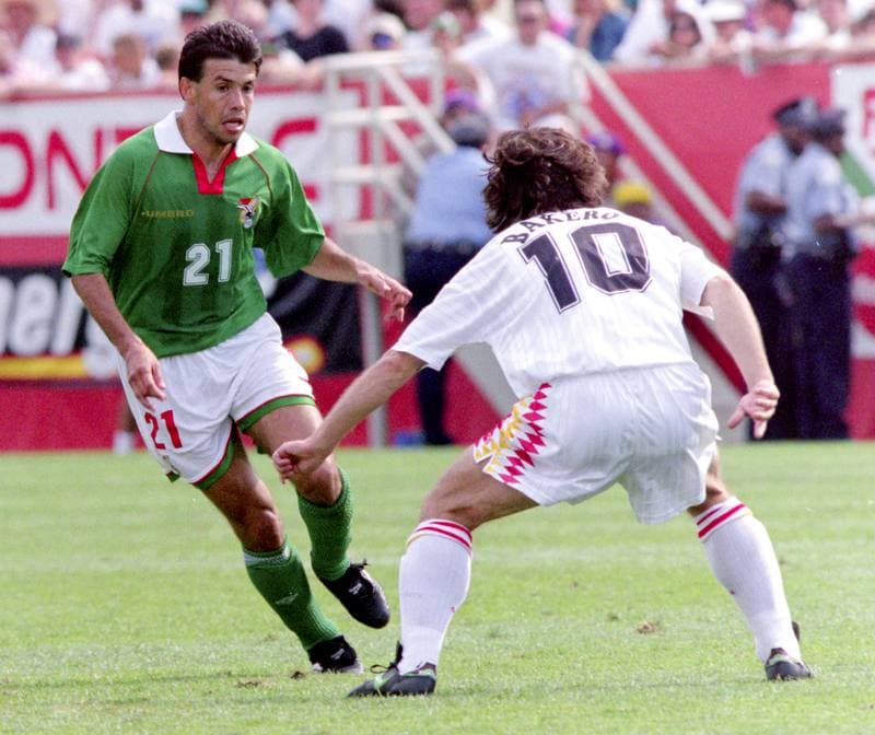Football. FIFA World Cup 2026. Bolivia - Spain. 27.06.1994