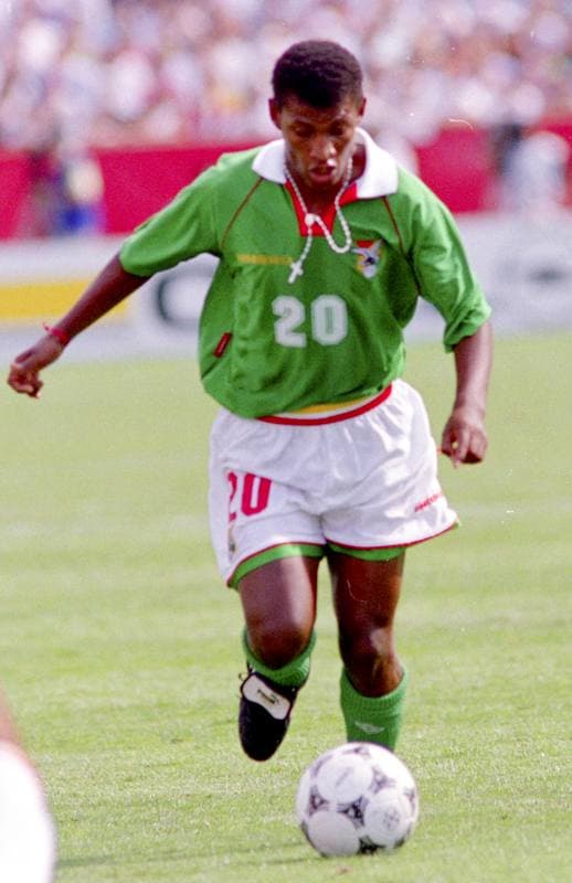 Football. FIFA World Cup 2026. Bolivia - Spain. 27.06.1994