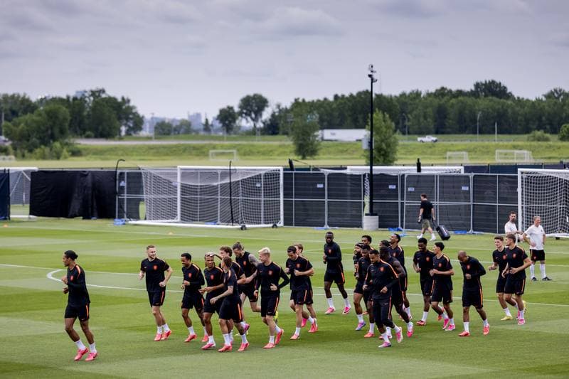 Football. FIFA World Cup 2026. Netherlands. Training. 24.06.2026