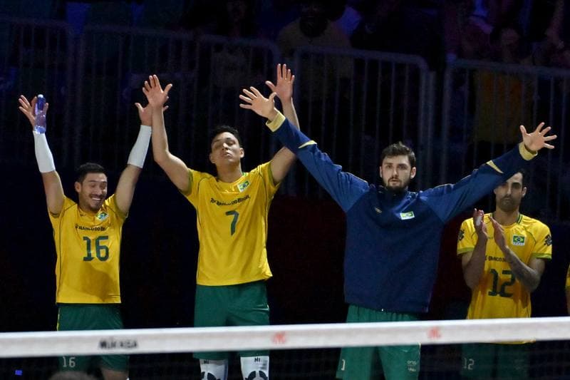 Volleyball. FIVB Men's Volleyball Nations League. Ukraine - Brazil. 24.06.2026