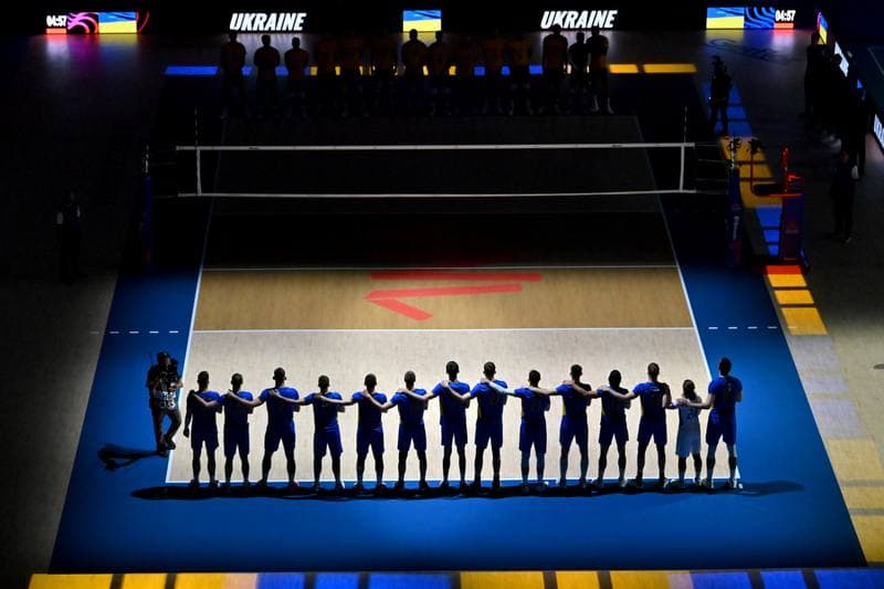 Volleyball. FIVB Men's Volleyball Nations League. Ukraine - Brazil. 24.06.2026