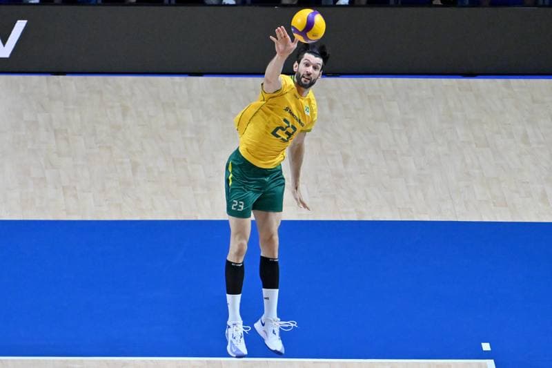Volleyball. FIVB Men's Volleyball Nations League. Ukraine - Brazil. 24.06.2026